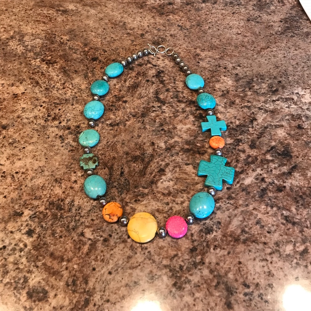 Turquoise Chunky Necklace